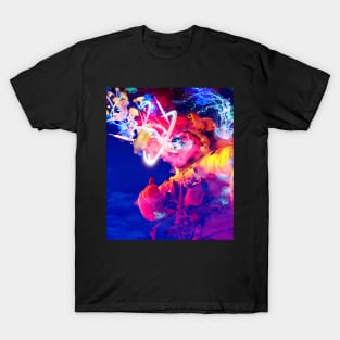 Psychedelic Astro Space Jelly Fish T-Shirt